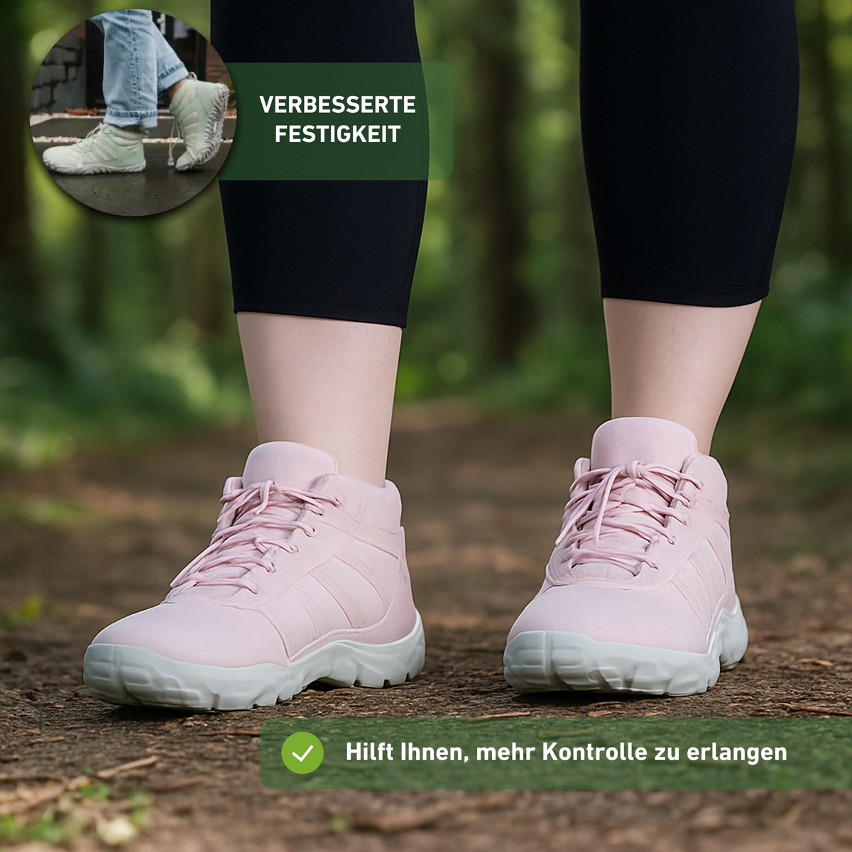 Hypersole ArcticStep - Wasserdichte Grip Barfußschuhe für den Winter