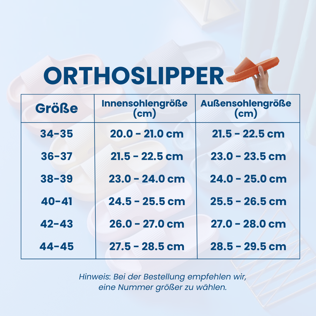 1+1 GRATIS| Orthoslipper - das Original für maximalen Komfort